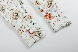 Baby Romper Zip Front Style